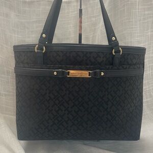 Tommy Hilfiger Black Tote Bag